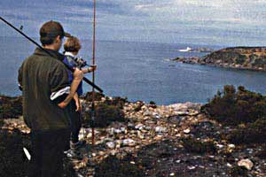 To the sou' west fishing