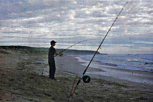 To the sou' west fishing