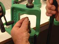 Sturdy 'O' frame press