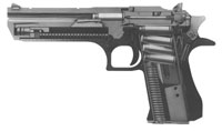 Desert Eagle cutout