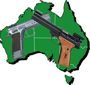 The handgun in Australia today