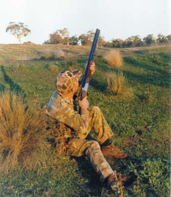 After taking your first shots, slide in next to some cover to break your outline, like this tussock