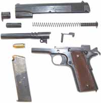 Field-stripping the 1911