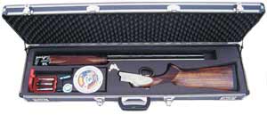 The gun and all accessories were easily accommodated within the sturdy aluminium case supplied with the gun.