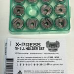 Full selection of Lee X-Press shell holders for use with the APP.