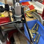 Lee APP with Primer Pocket Swager Kit on the downstroke.
